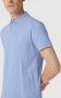 Polo Ralph Lauren Polo shirt met logo borduursel en geribbelde kraag en manchetten Blue Heren - Thumbnail 10