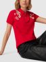 Polo Ralph Lauren Poloshirt met labelstitching model 'BLOSSOM' - Thumbnail 2