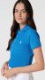 Polo Ralph Lauren Poloshirt met logostitching model 'JULIE' - Thumbnail 4