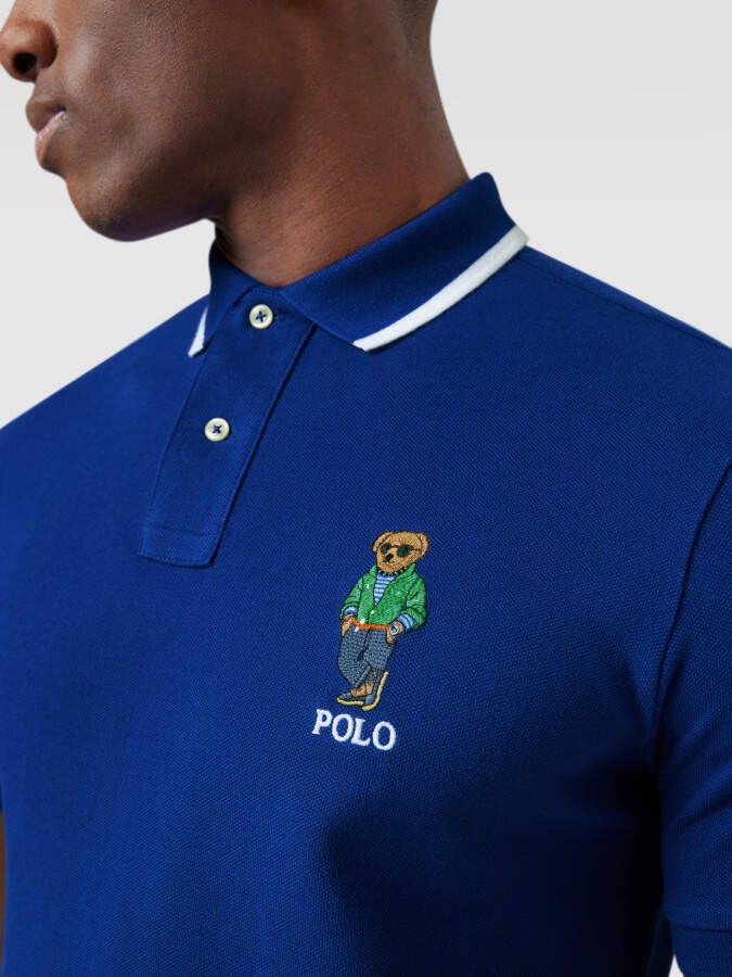 Polo Ralph Lauren Poloshirt met motiefstitching