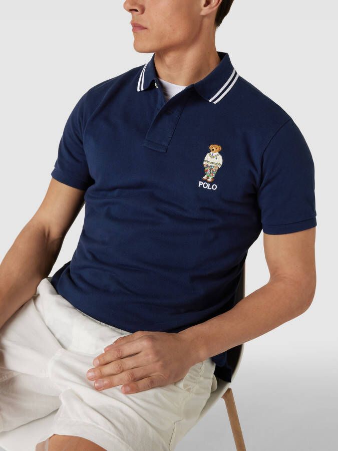 Polo Ralph Lauren Poloshirt met motiefstitching