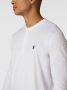 Ralph Lauren Kliek Wit Katoenen Polo Shirt met Lange Mouwen White Heren - Thumbnail 2