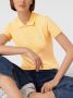 Polo Ralph Lauren Slim Fit Polo Shirt met geborduurd logo Yellow Dames - Thumbnail 4
