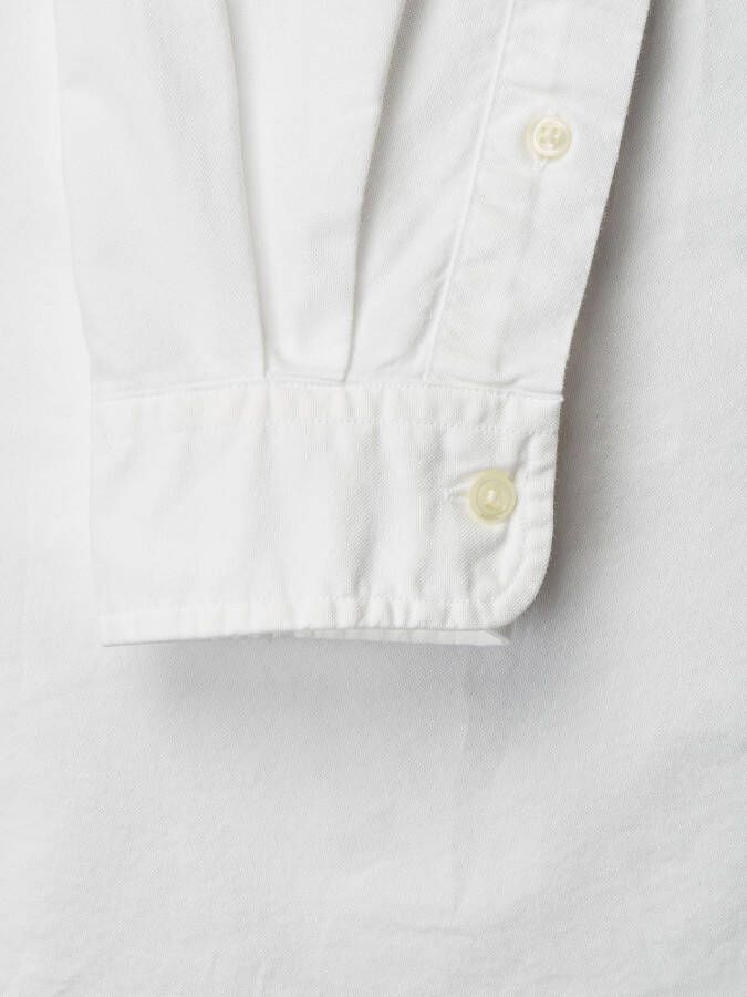 Polo Ralph Lauren Overhemd Lange Mouw CHEMISE CINTREE SLIM FIT EN OXFORD LEGER TYPE CHINO COL BOUTONNE