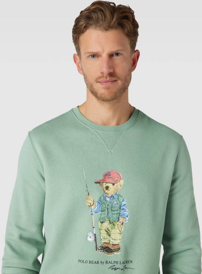 Polo Ralph Lauren Sweatshirt met labelprint - Foto 7