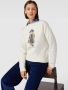Polo Ralph Lauren Witte Sweaters Upgrade Ronde Hals Lange Mouwen Ribgebreide Manchetten White Dames - Thumbnail 6