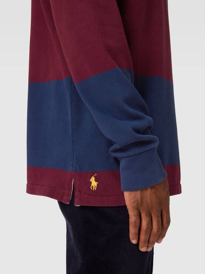 Polo Ralph Lauren Sweatshirt met polokraag model 'RUGBY'