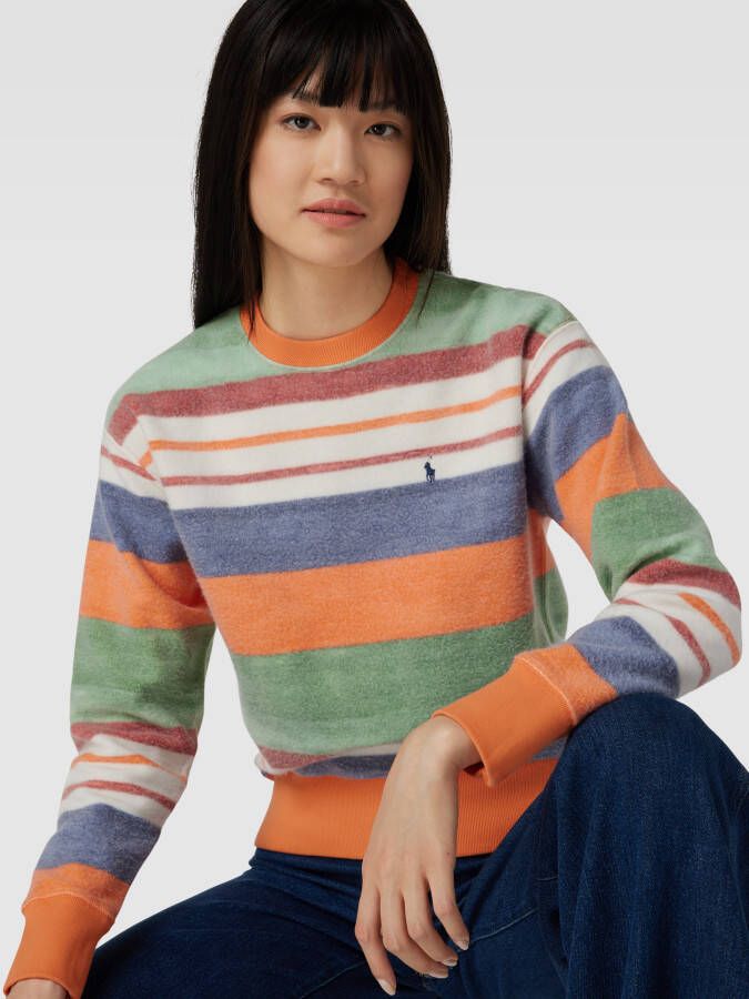 Polo Ralph Lauren Sweatshirt met streepmotief - Foto 2