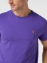 Polo Ralph Lauren Paarse stropdas T-shirt met geborduurd logo Purple Heren - Thumbnail 7