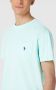 Polo Ralph Lauren Teal Katoenen Slim Fit T-Shirt met Zijzak Blue Heren - Thumbnail 7