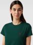 Polo Ralph Lauren Groene Katoenen T-shirt Green Dames - Thumbnail 2
