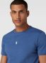 POLO Ralph Lauren slim fit T-shirt met logo derby blue heather - Thumbnail 2