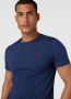 Ralph Lauren Navy Blue Katoenen T-Shirt voor Heren Blue Heren - Thumbnail 3