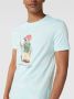 POLO Ralph Lauren slim fit T-shirt met printopdruk island aqua - Thumbnail 11