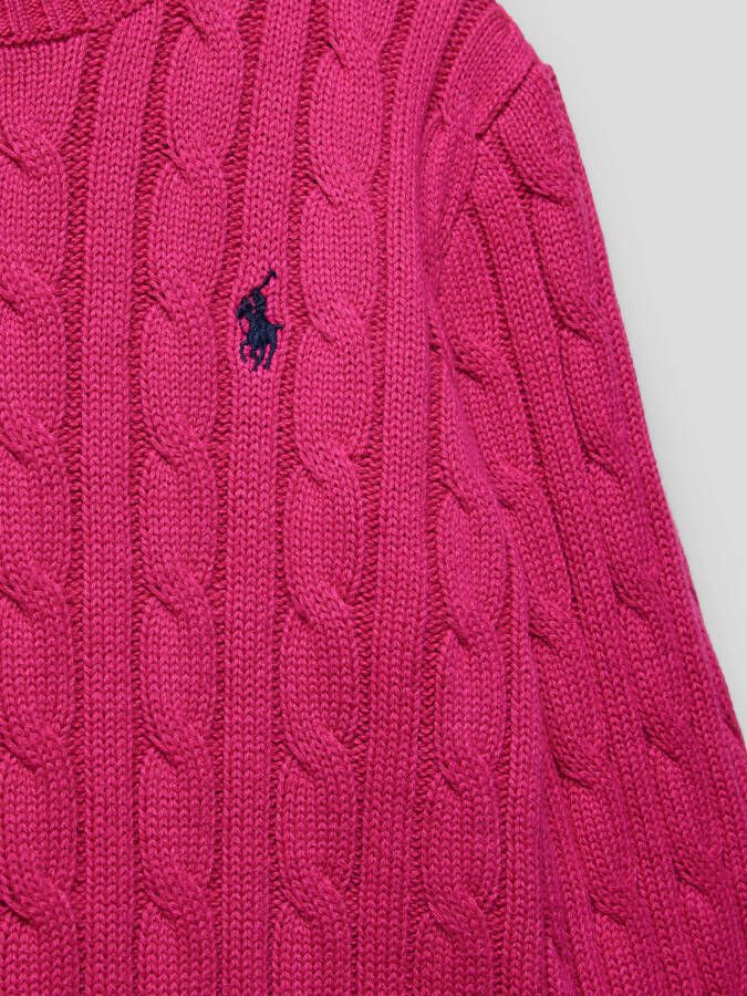 Polo Ralph Lauren Teens Gebreide pullover met kabelpatroon
