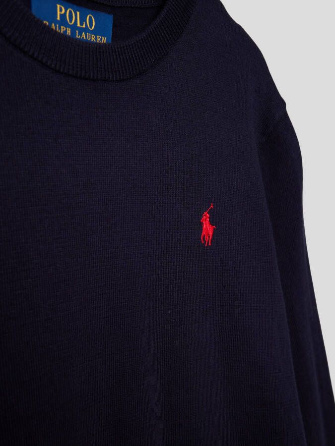 Polo Ralph Lauren Teens Gebreide pullover met labelstitching