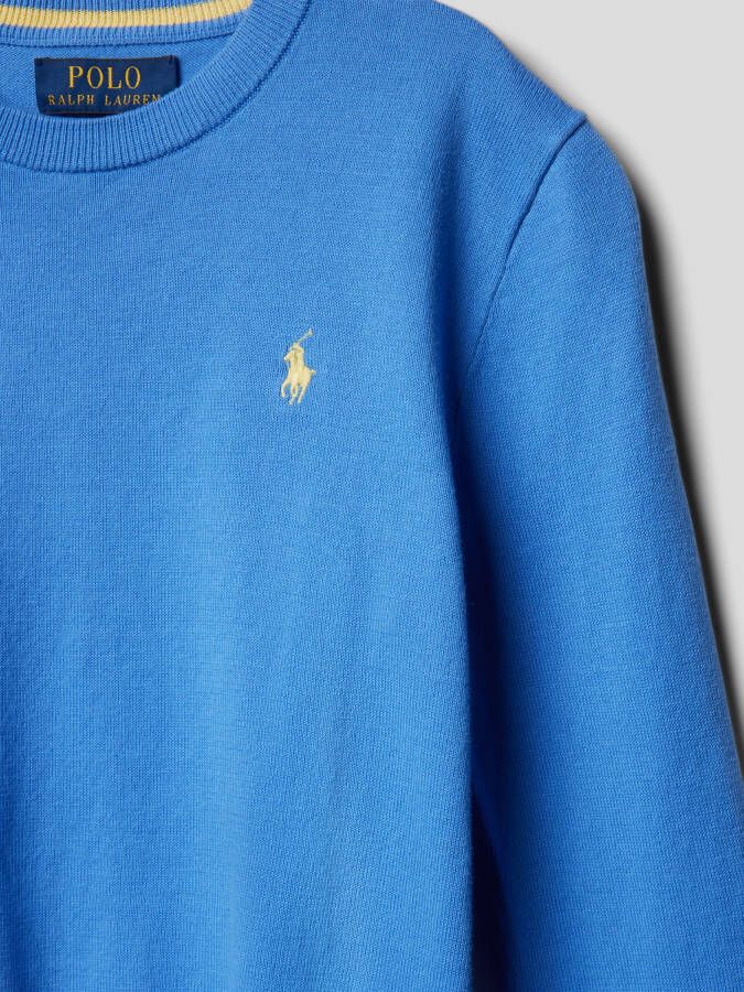 Polo Ralph Lauren Teens Gebreide pullover met logostitching
