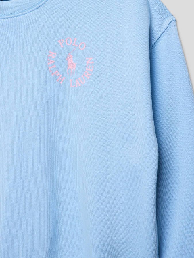 Polo Ralph Lauren Teens Sweatshirt met ribboorden