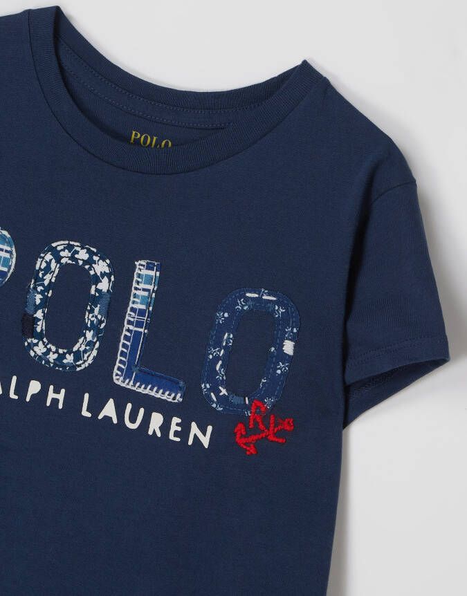 Polo Ralph Lauren Teens T-shirt met logo-applicaties