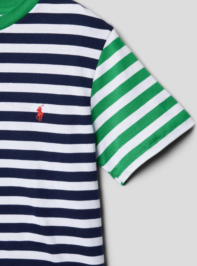 Polo Ralph Lauren Teens T-shirt met streepmotief