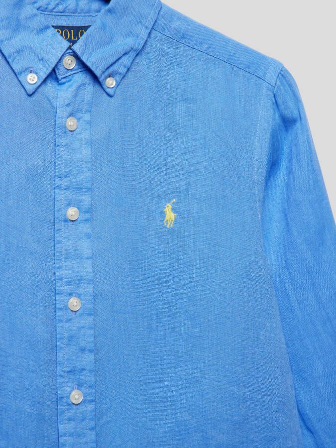 Polo Ralph Lauren Teens Vrijetijdsoverhemd met labelstitching