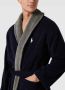 Polo Ralph Lauren Underwear Badjas met labelstitching model 'JAQUARD' - Thumbnail 2