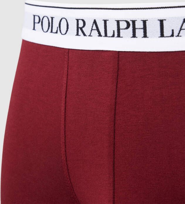 Polo Ralph Lauren Underwear Boxershort met elastische logoband in een set van 3 stuks
