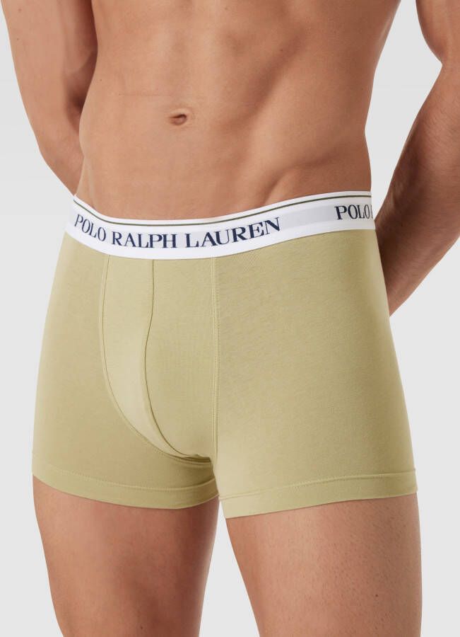 Polo Ralph Lauren Underwear Boxershort met labeldetails in een set van 3 stuks