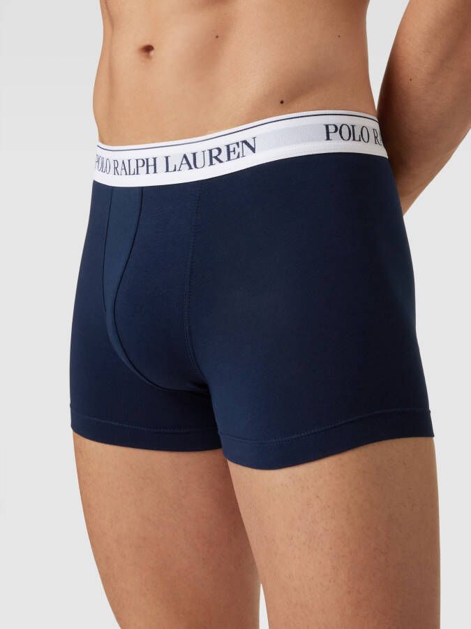 Polo Ralph Lauren Underwear Boxershort met labelprint in een set van 3 stuks