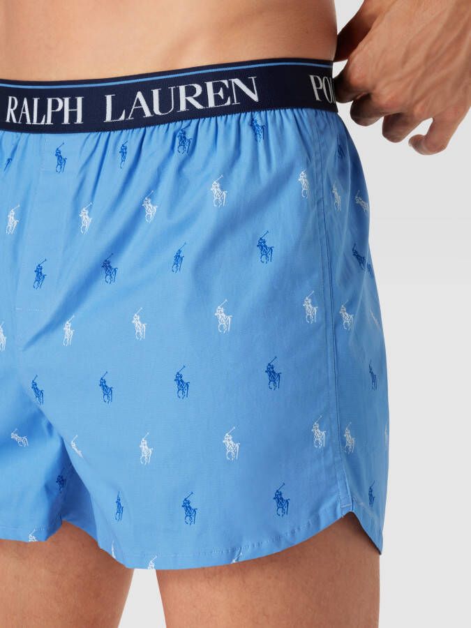 Polo Ralph Lauren Underwear Boxershort met elastische logoband in een set van 3 stuks