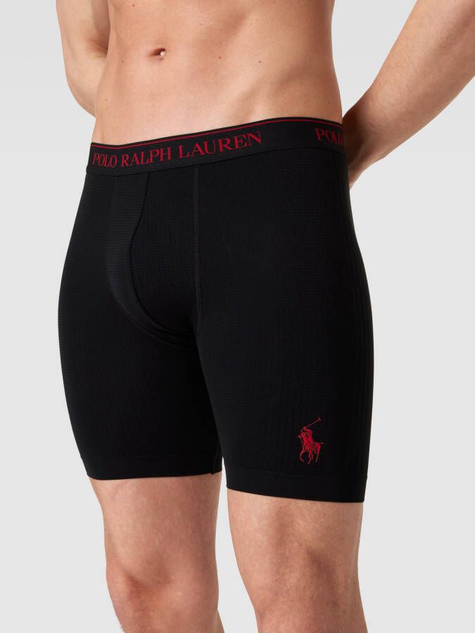 Polo Ralph Lauren Underwear Boxershort met mesh inzetten model 'LIGHT SPORT HEATHER' - Foto 2
