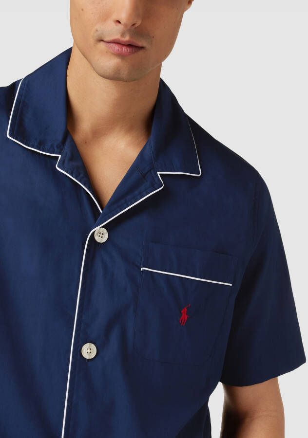 Polo Ralph Lauren Underwear Pyjama met contrastpaspels model 'WOVEN'