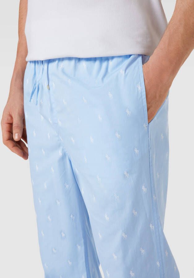 Polo Ralph Lauren Underwear Pyjamabroek met all-over logo model 'WOVEN' - Foto 3