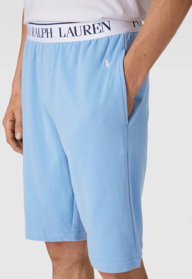 Polo Ralph Lauren Underwear Slim fit sweatshorts met labelstitching - Foto 2