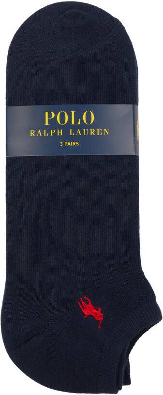 Polo Ralph Lauren Underwear Sneakersokken van elastische katoenmix in een set van 3 paar - Foto 2