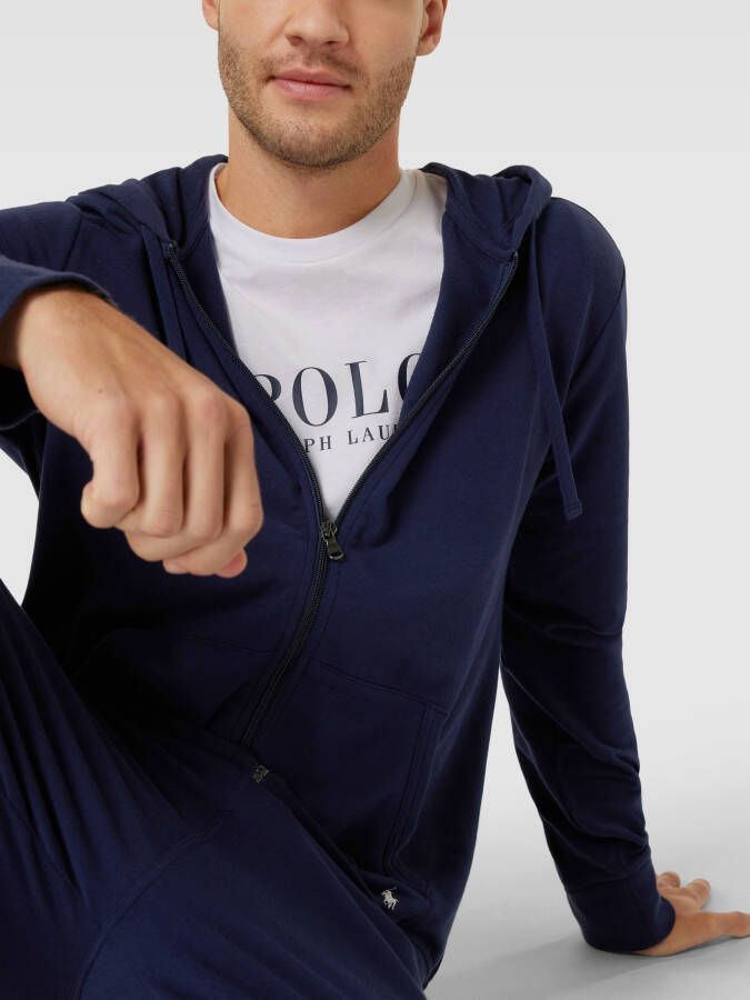 Polo Ralph Lauren Underwear Sweatjack met capuchon model 'LIGHTWEIGHT'