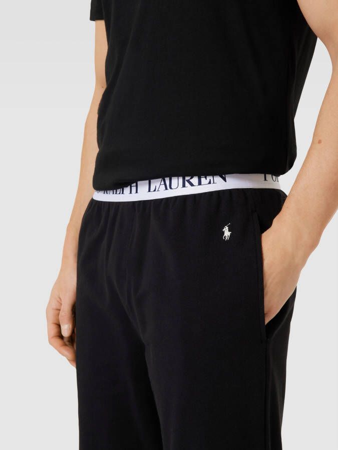 Polo Ralph Lauren Underwear Sweatshorts met elastische band met logo model 'FLEECE'