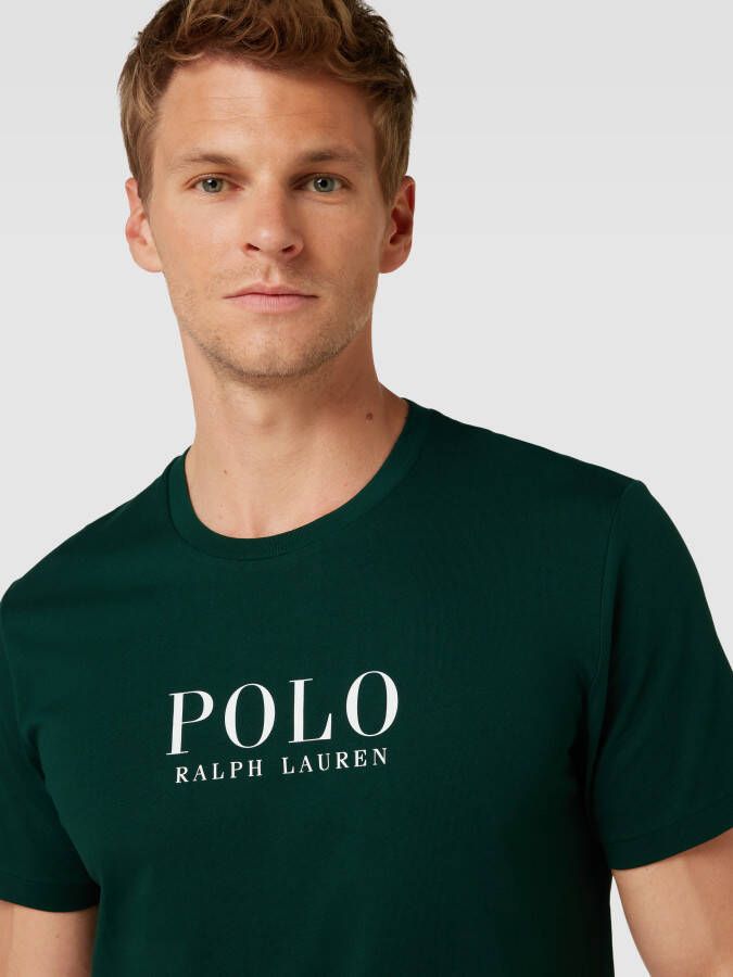 Polo Ralph Lauren Underwear T-shirt met labelprint model 'LIQUID'