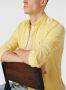 Polo Ralph Lauren casual overhemd normale fit geel effen 100% katoen - Thumbnail 3