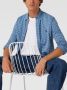 POLO Ralph Lauren slim fit overhemd met all over print blue - Thumbnail 4