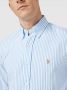 Ralph Lauren Slim Fit Button Down Gestreept Oxford Overhemd Blue Heren - Thumbnail 2