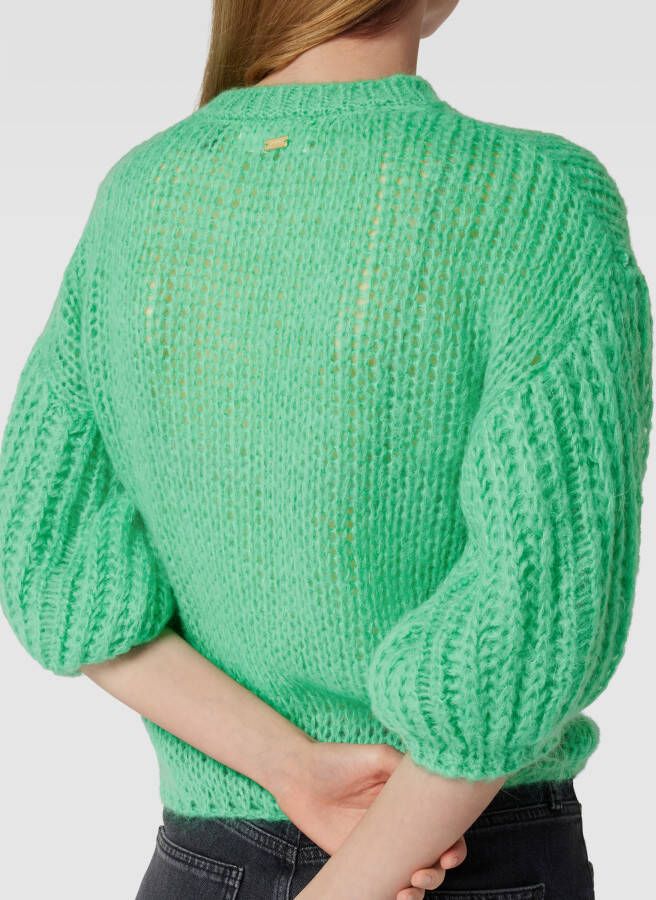 POM Amsterdam Gebreide pullover met 3 4-mouwen model 'Dreamy' - Foto 2