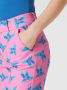 POM Amsterdam Stoffen broek met all-over bloemenmotief model 'Origami' - Thumbnail 2