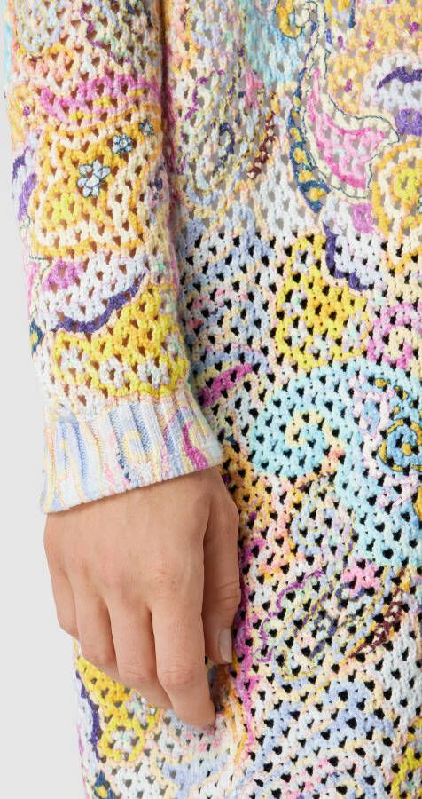 Princess GOES HOLLYWOOD Lange cardigan met all-over motief - Foto 2
