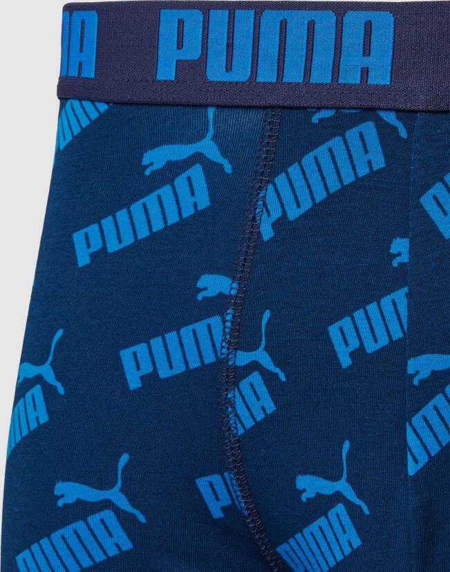 Puma Boxershort met labelprint in een set van 2 stuks