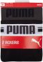 Puma 2-Pack Boxershorts Geplaatst Logo Zwart Black Heren - Thumbnail 4