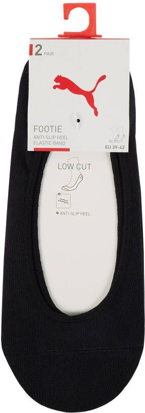 Puma Kousenvoetjes met stretch in een set van 2 paar