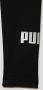 Puma high waist slim fit legging met logo zwart Meisjes Katoen Logo 164 - Thumbnail 4