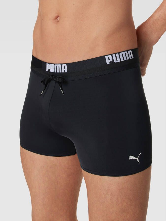 Puma Nauwsluitende boxershort met logoband