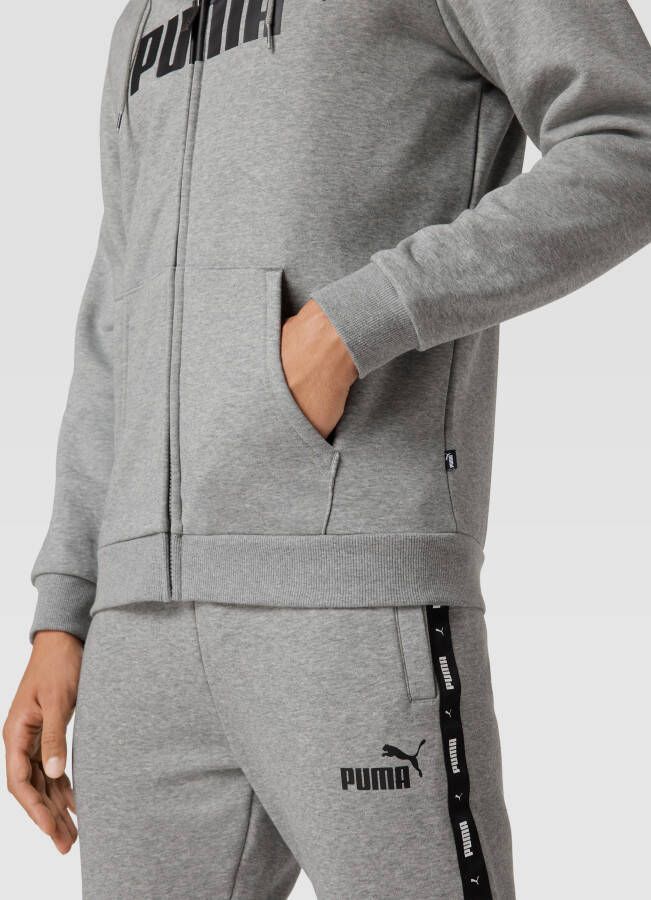 PUMA PERFORMANCE Sweatjack met capuchon model 'ESS Big Logo FZ Hoodie FL'